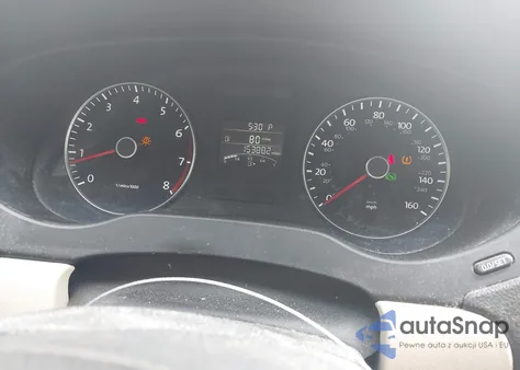 2013 Volkswagen Jetta Se из США, поврежденный, VIN 3VWDP7AJ0DM296778